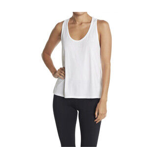 Z By Zella Serene Racerback Tank Top In White Size XS